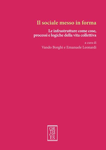 Il sociale messo in forma. Le infrastrutture come cose, processi e logiche della vita collettiva  - Libro Orthotes 2024, Ecologia politica | Libraccio.it