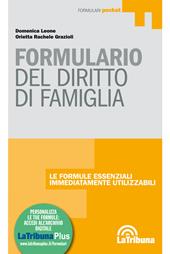 Formulario del diritto di famiglia. Con Contenuto digitale per download e accesso on line