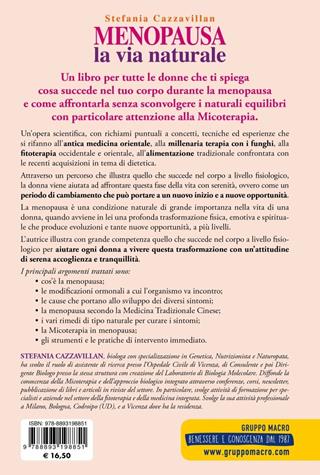 Menopausa la Via Naturale - Stefania Cazzavillan - Libro Macro Edizioni 2019, La biblioteca del benessere | Libraccio.it