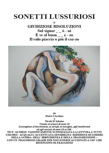 Sonetti lussuriosi - Nicola D'Adamo - Libro Youcanprint 2015 | Libraccio.it