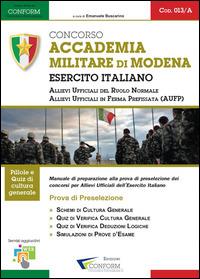 Concorso accademia militare di Modena. Esercito italiano. Prova di preselezione  - Libro Youcanprint 2015, Manualistica | Libraccio.it