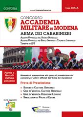 Concorso Accademia Militare di Modena. Arma Dei Carabinieri. Prova di preselezione