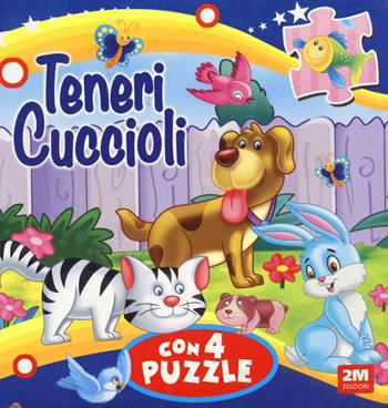 Teneri cuccioli. Libro puzzle. Ediz. a colori  - Libro 2M 2023 | Libraccio.it