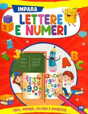 Impara le lettere e i numeri  - Libro 2M 2024 | Libraccio.it