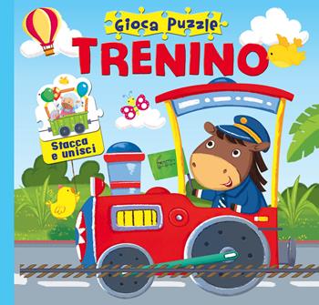 Trenino. Gioca puzzle. Ediz. a colori  - Libro 2M 2024 | Libraccio.it