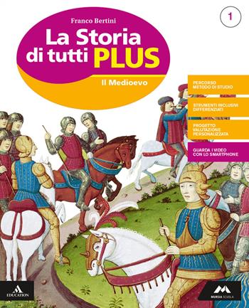 La storia di tutti plus. Con e-book. Con espansione online. Con 2 libri: Atlante-Quaderno. Vol. 1 - Franco Bertini - Libro Mursia Scuola 2019 | Libraccio.it
