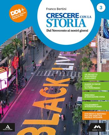 CRESCERE CON LA STORIA M B + CONT DIGIT - BERTINI FRANCO | Libraccio.it