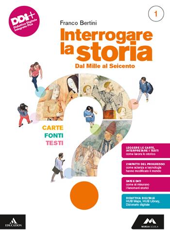 Interrogare la storia. Carte, fonti, testi. Con e-book. Con espansione online. Vol. 1: Dal Mille al Seicento - Franco Bertini - Libro Mursia Scuola 2024 | Libraccio.it