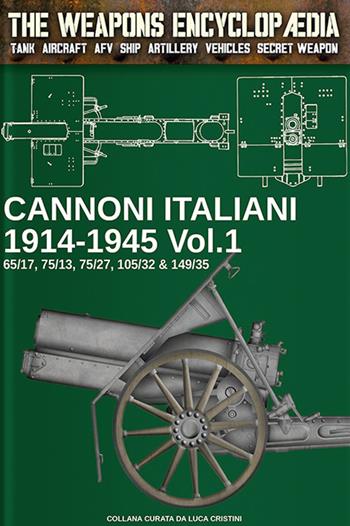 Cannoni italiani 1914-1945. Vol. 1 - Luca Cristini - Libro Soldiershop 2022, The weapons enciclopaedia | Libraccio.it