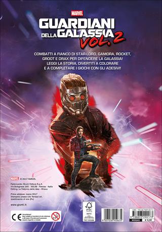 Guardiani della galassia. Gioca, colora e attacca gli eroi. Con Adesivi  - Libro Marvel Libri 2017, Attacca gli eroi | Libraccio.it