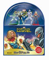 Captain Marvel. Libro gioca kit. Con 4 gadget