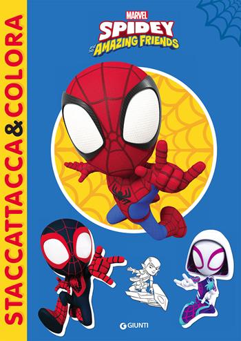 Spidey. Staccattacca & colora. Con adesivi. Ediz. illustrata  - Libro Marvel Libri 2021, Staccattacca & colora | Libraccio.it
