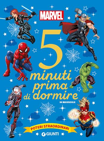 Poteri straordinari. Marvel. 5 minuti prima di dormire. In maiuscolo. Ediz. a colori  - Libro Marvel Libri 2023, Storie da 5 minuti | Libraccio.it