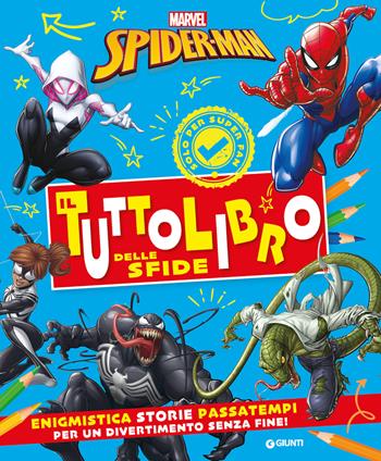 Spiderman. Il tuttolibro delle sfide. Ediz. a colori - Walt Disney - Libro Marvel Libri 2023 | Libraccio.it