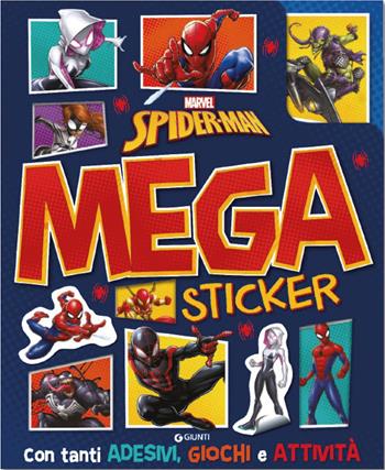 Spiderman. Mega sticker. Con tanti adesivi, giochi e attività. Ediz. a colori  - Libro Marvel Libri 2025 | Libraccio.it