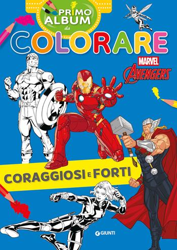 Coraggiosi e forti. Marvel Avengers. Primo album da colorare. Ediz. a colori  - Libro Marvel Libri 2025, Primo album da colorare | Libraccio.it