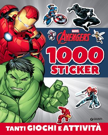 1000 stickers Marvel Avengers. Ediz. a colori  - Libro Marvel Libri 2022 | Libraccio.it