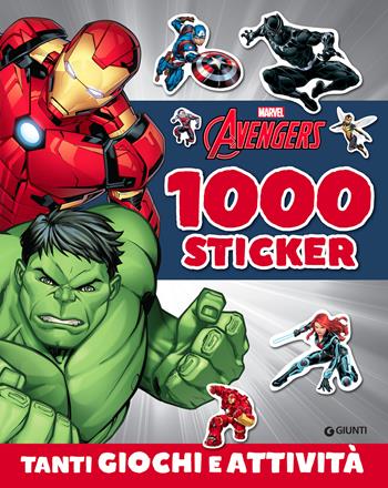 1000 stickers Marvel Avengers. Ediz. a colori  - Libro Marvel Libri 2022, 500-1000 Stickers | Libraccio.it