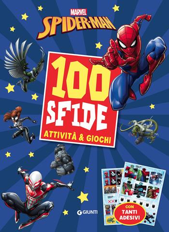 Spiderman. Marvel. 100 sfide. Attività e giochi. Sticker special color  - Libro Marvel Libri 2023 | Libraccio.it