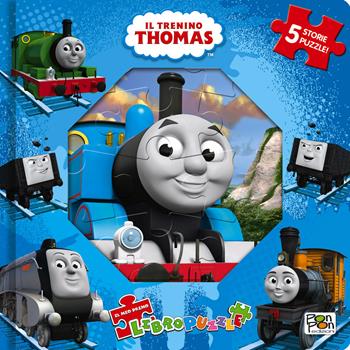 Il mio primo libro puzzle. Trenino Thomas  - Libro Pon Pon Edizioni 2017 | Libraccio.it
