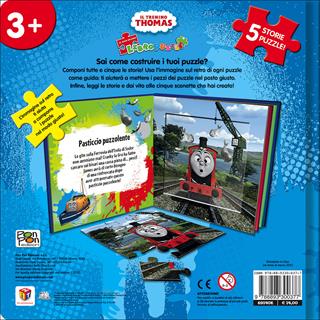 Il mio primo libro puzzle. Trenino Thomas  - Libro Pon Pon Edizioni 2017 | Libraccio.it