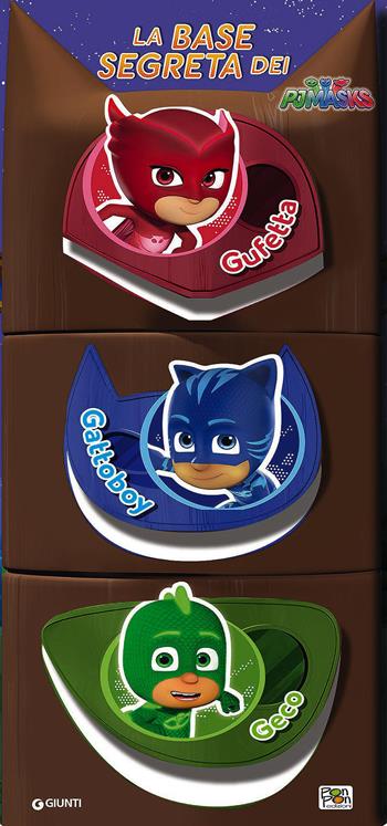 La base segreta dei Pj Masks. Con adesivi  - Libro Pon Pon Edizioni 2017 | Libraccio.it