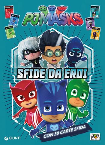 Sfide da eroi. Pj Masks. Ediz. a colori. Con Carte  - Libro Pon Pon Edizioni 2018 | Libraccio.it