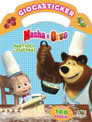 Pasticci in cucina. Masha e Orso. Giocasticker. Ediz. a colori. Con Adesivi - Cristina Panzeri - Libro Pon Pon Edizioni 2019 | Libraccio.it