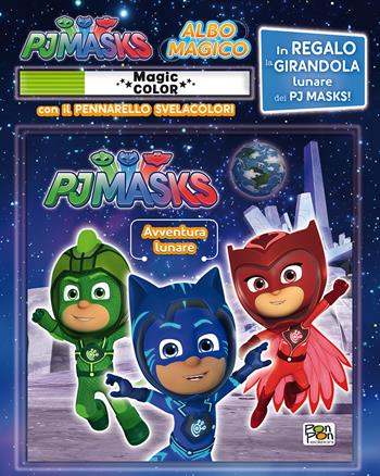 Avventura lunare. Albo magico. Pj Masks. Con pennarello svelacolori - Cristina Panzeri - Libro Pon Pon Edizioni 2019 | Libraccio.it