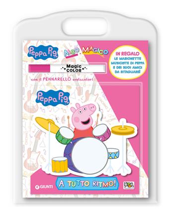 A tutto ritmo! Albo magico. Peppa Pig. Ediz. a colori. Con pennarello svelacolori  - Libro Pon Pon Edizioni 2020 | Libraccio.it