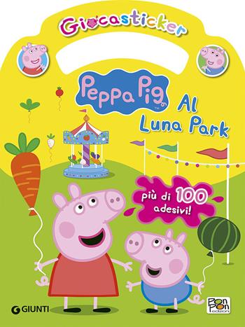 Al luna park con Peppa. Giocasticker. Peppa Pig. Ediz. illustrata - Cristina Panzeri - Libro Pon Pon Edizioni 2020 | Libraccio.it
