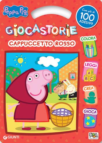 Cappuccetto rosso. Peppa pig. Activity book. Con adesivi. Ediz. a colori  - Libro Pon Pon Edizioni 2021 | Libraccio.it