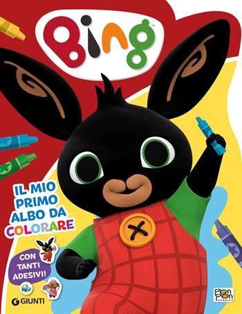 Il mio primo albo da colorare. Bing. Ediz. illustrata - Cristina Panzeri - Libro Pon Pon Edizioni 2022 | Libraccio.it