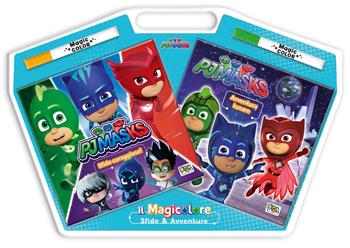 Sfide & avventure. Pj Masks. Magicolore. Ediz. a colori. Con 2 pennarelli  - Libro Pon Pon Edizioni 2022 | Libraccio.it