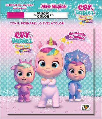 Un mondo di magia. Albo magico. Cry babies. Ediz. a colori. Con pennarello svelacolori - Emanuela Brumana - Libro Pon Pon Edizioni 2022 | Libraccio.it