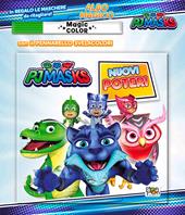 Nuovi poteri. Albo magico. PJ Masks. Ediz. a colori. Con pennarello svelacolori