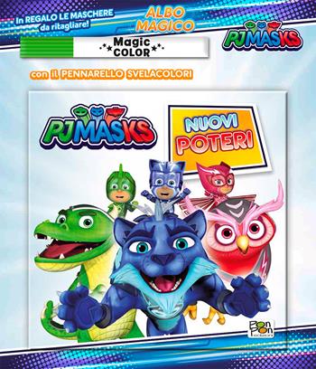 Nuovi poteri. Albo magico. PJ Masks. Ediz. a colori. Con pennarello svelacolori  - Libro Pon Pon Edizioni 2022 | Libraccio.it