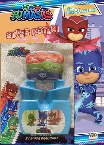 Superpoteri. Pj Masks. Activity book. Ediz. a colori. Con binocolo e super bracciali  - Libro Pon Pon Edizioni 2022 | Libraccio.it