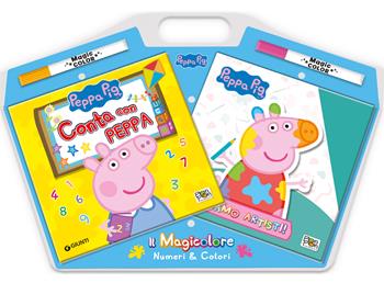 Numeri & colori. Il Magicolore. Peppa Pig. Ediz. a colori. Con 2 pennarelli magici  - Libro Pon Pon Edizioni 2023 | Libraccio.it