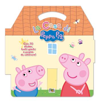 La casa di Peppa Pig. Puffy sticker. Peppa Pig. Ediz. a colori  - Libro Pon Pon Edizioni 2023 | Libraccio.it