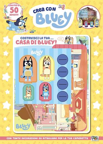 Costruisci la tua... casa di Bluey. Crea con Bluey. Ediz. a colori. Con casa da costruire - Cristina Panzeri - Libro Pon Pon Edizioni 2023 | Libraccio.it
