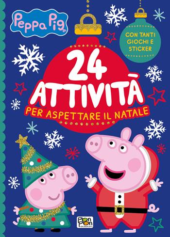24 attività per aspettare il Natale. Peppa Pig. Ediz. a colori  - Libro Pon Pon Edizioni 2023 | Libraccio.it