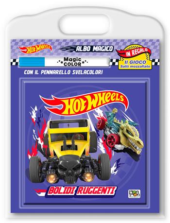 Bolidi ruggenti. Hot Wheels. Albo magico. Ediz. a colori. Con pennarello svelacolori  - Libro Pon Pon Edizioni 2024 | Libraccio.it