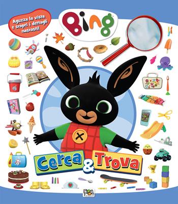 Cerca & trova. Bing. Ediz. a colori. Con lente d'ingrandimento - Cristina Panzeri - Libro Pon Pon Edizioni 2024 | Libraccio.it