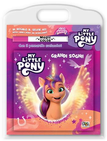 Grandi sogni! My Little Pony. Albo magico. Ediz. a colori. Con pennarello svelacolori - Matilde Barsotti - Libro Pon Pon Edizioni 2024 | Libraccio.it