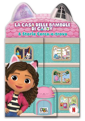 Libro casetta. Sei storie cerca-e-trova. La casa delle bambole di Gabby. Ediz. a colori - Lisa Capiotto - Libro Pon Pon Edizioni 2024 | Libraccio.it