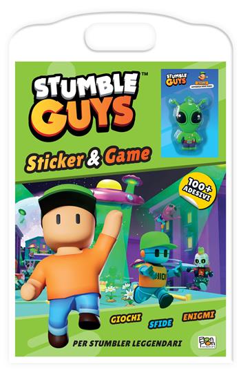 Stumble Guys. Sticker & game - Lucia Marenzi - Libro Pon Pon Edizioni 2024 | Libraccio.it