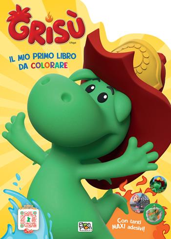 Il mio primo libro da colorare. Grisù. Ediz. a colori - Lisa Capiotto - Libro Pon Pon Edizioni 2025 | Libraccio.it