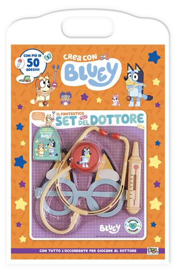 Il fantastico set del dottore. Crea con Bluey. Ediz. a colori. Con set del dottore - Cristina Panzeri - Libro Pon Pon Edizioni 2025 | Libraccio.it