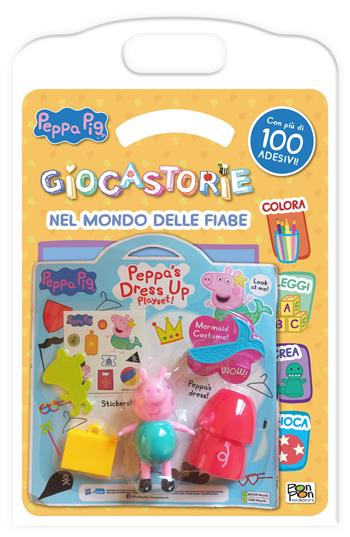 Nel mondo delle fiabe. Peppa Pig. Giocastorie. Ediz. a colori. Con playset vestitini - Cristina Panzeri - Libro Pon Pon Edizioni 2025 | Libraccio.it